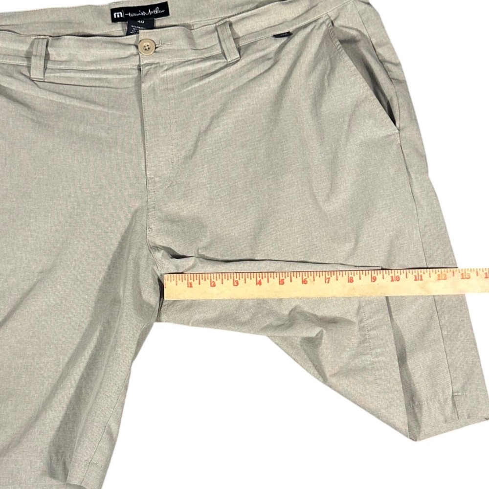 Travis Mathew Beck Golf Shorts Men's‎ Size 40 Tan Performance Stretch Casual - Picture 6 of 10